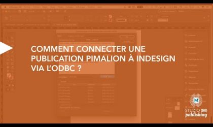 Comment connecter une publication Pimalion à Indesign via l’ODBC ?